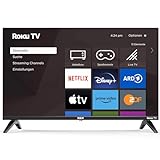 RCA Smart TV 32 Zoll Fernseher Roku TV(60cm) HD Ready Triple Tuner Dolby Audio HDMI USB WiFi Apple...