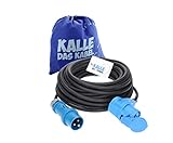 KALLE DAS KABEL CEE Verlängerung 230V Campingkabel Wohnmobil-Kabel Camping-CEE Kabel mit Camping...
