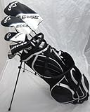 Callaway Herren Golf-Set für Rechtsfahrer, 3 Holz, Hybrid, Eisen, Odyssey Putter, Tasche,...