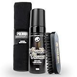 Nuke Guys AlcantaraReiniger Set | 150ml Reiniger geeignet für alle Alcantara Oberflächen + weiche...