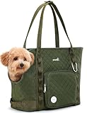 pecute Hundetasche für Kleine Hunde 4kg, Tragetasche Hund Hundetragetasche Leichte, Faltbare...