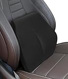 Lendenkissen Auto, Lordosenstütze Auto aus Memory Foam, Ergonomisches Lendenwirbelkissen Auto,...