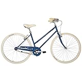 Alpina Bike Damen Das Ego Fahrrad, blau, 28'