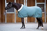 Covalliero Fleecedecke Abschwitzdecke Fleecejade Green (155 cm (XL))