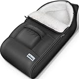 KIDUKU Winterfußsack für Kinderwagen Buggy - Babyfußsack waschbar | Fußsack Babyschale mit...