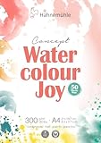 Hahnemühle Concept - Watercolour Joy, matter Aquarellblock mit 50 Blatt, 300 g/m² (DIN A4)