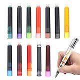 Fountain Pen Reffills Tintenpatronen, Farb-Tintenpatronen, Schreib-Tintenröhrchen | 2,6 mm...
