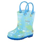 CreoQIJI Schneestiefel 36 Baby-Regenstiefel Kurze Regenstiefel für Leicht anzuziehen Schneestiefel...