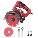 Hancaner Trocken Steintrennsäge 1400Watt Fliesensäge, incl.Ø110 mm Hochfeste-Trennscheibe,...