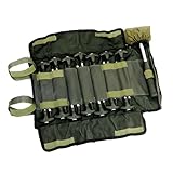 Lucx Heringe-Set 14-teilig inkl. Gummihammer & Tragetasche - Zeltheringe mit Gewinde für...
