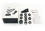 10 in 1 Universelles Handy Objektiv Kit, Fischauge, Weitwinkel, Makro, elekonverter, CPL...
