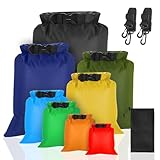 VFANDV wasserdichte Aufbewahrungsbeutel 8 Stück, 1,5/2,5/3/3,5/5/8L/10L/13L Wasserdichter Beutel...