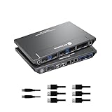 AV Access KVM Switch 2 Computer 2 Monitore DisplayPort 8K@60Hz 4K@165hz/144hz,DP KVM Switch Dual...