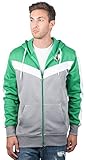 Ultra Game UNK NBA Herren GZM2948F NBA Back Cut Team Farbe Kontrast Full Zip Hoodie Kelly Green...