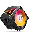 upHere UE2 Elite KC8C CPU Kühler ARGB 120mm,Dual-Tower mit 8 Heatpipes,TDP 280W,Prozessorlüfter...