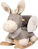 Nattou Cappuccino, das Schaukeltier des Esels, 10 bis 36 Monate, 60 x 36 x 50 cm, Cappuccino, beige,...
