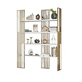 Bücherregal Bücherregal Vertikal Nordic Regal Regal Regal vom Boden bis zur Decke...