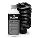 Autowäsche Set | THE FINISHER MagicShampoo 500ml Autoshampoo Konzentrat mit Versiegelung +...