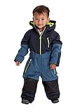 Killtec Jungen Skioverall/ Schneeanzug mit Kapuze - KW 89 MNS ONPC, sturmblau, 110/116, 37241-000