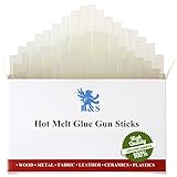 H&S Heißklebepistole Sticks - 50 Stück Klebesticks Stifte - 7mm x 100mm EVA Harz Heißklebesticks...