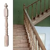 Geländerpfosten Holz Innentreppe Spindel Baluster Holz, Deck Treppe Geländer Baluster Spindeln...