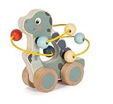 small foot Schiebetier mit Motorikschleife „Dino“, aus FSC 100%-zertifiziertem Holz, für Kinder...