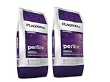 Plagron Perlite 2x10L – Premium Perlit zur Bodenverbesserung, Drainage & Belüftung – Ideal für...