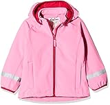 Playshoes Unisex Kinder Softshell-jacke Outdoor-Mantel, Rosa, 86 EU