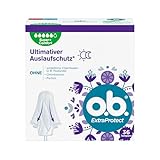 o.b. ExtraProtect Super + Comfort (36 Stück), Tampons für sehr starke Tage, Dynamic Fit...