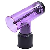 TEHAUX Lockenwickler für Haartrockner 42–6cm Luftdüse Hitzebeständiger Kunststoff Anpassbarer...