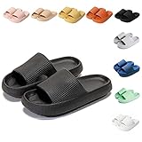 Sumvov Cozyslides Original Damen Schlappen 100% EVA Super Weich Rutschfest Badeschuhe Cozislides...