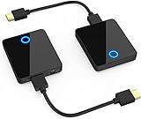 Wireless HDMI Transmitter and Receiver, 1080P HD Wireless HDMI Extender, 98Ft Reichweite Streaming...