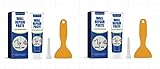 200g Spachtelmasse Weiß Innen Spachtelmasse Reparaturspachtel Repariert Effektiv Bohrlöcher Und...