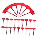 TOBBOMEY 60 Stück Große Wasserdichte Kunststoff-pflanzenschilder Beschreibbare Gartenmarker...