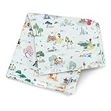 Milk Snob Disney Enchanted Kingdoms Wickeldecke für Babys, Mädchen, weiche Empfangsdecke,...