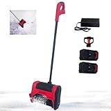 Hooha Winter Outdoor Elektrische Schneefräsen Betrieb Bis -20°Schneefräse 2 Akkus x 21V 2.0Ah...