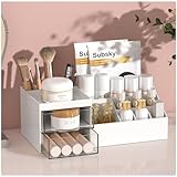 Subsky Make up Organizer mit Schubladen, Multifunktion Schminktisch Organizer Einfache Aufbewahrung...