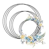 CONNECTION Metallring,Metallringe zum Basteln,Metallring Schwarz,Dekoringe zum Hängen...