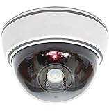O&W Security Dummy Kamera Attrappe mit Objektiv Videoüberwachung Warensicherung Überwachungskamera...