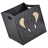 BESPORTBLE Mehrzweck Aufbewahrungskorb aus Filz Großformat für Kleidung und Dekorativer...
