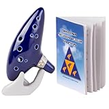 Deekec Zelda Ocarina 12 Loch Alto C mit Songbuch (Songs From the Legend of Zelda) mit...