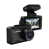 LAMAX T10 4K Dashcam mit GPS, Radarwarnung (50 Länder), WiFi + Mobile App, Weitwinkelaufnahmen...