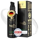 BIO Augencreme hochdosiert • 50 ml • 100% Vegan & BIO • Augencreme gegen Falten & Augenringe...