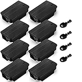 8X Ratten Köderbox I sicher für Kind und Tier I effektive Köderboxen für Rattengift I...