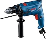 Bosch Professional kabelgebundene Schlagbohrmaschine GSB 600 (600-W-Motor, Bohren bis 13 mm in...