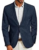 PJ PAUL JONES Herren Sportlich Freizeit Blazer 2 Knöpfe Regular Fit Business Sakko für Hochzeit...