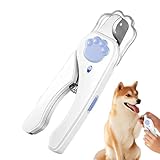 Hund Krallenschere | Automatische Rücksetz-Spritzwassergeschützte Welpenkrallenpflege -...