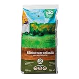 Plantura Bio Herbstrasendünger mit Langzeit-Wirkung, 10,5 kg, für maximale Winterhärte, idealer...