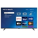 METZ Blue Roku TV, FHD Smart TV, 40 Zoll, 100 cm, Fernseher mit Triple Tuner, TV mit WLAN, LAN,...