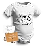 Amari ® Babybody zur Schwangerschaft Verkünden – Lustiger Strampler für Oma, Opa, Tante & Onkel...